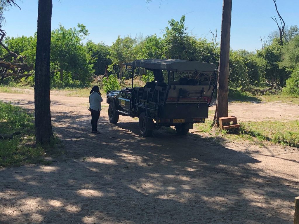 Duba plains safari truck